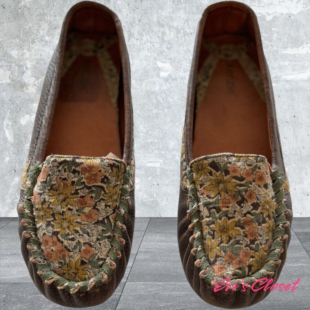 Kenzie Topper Leather Loafers Size 9M